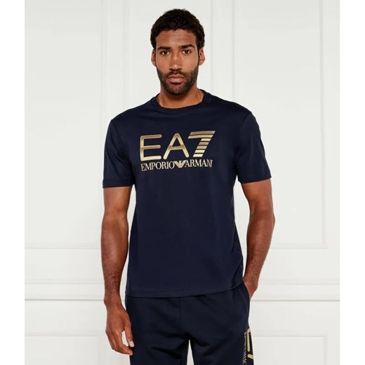 EA7 T-shirt | Regular Fit ze sklepu Gomez Fashion Store w kategorii T-shirty męskie - zdjęcie 184983571