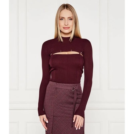 Patrizia Pepe Bluzka 2w1 | Slim Fit ze sklepu Gomez Fashion Store w kategorii Bluzki damskie - zdjęcie 184983603