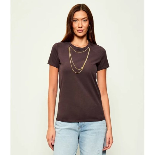 Elisabetta Franchi T-shirt | Slim Fit ze sklepu Gomez Fashion Store w kategorii Bluzki damskie - zdjęcie 184983642