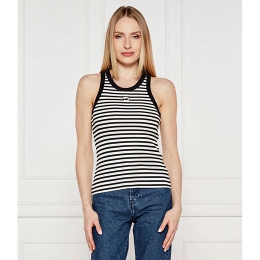 Karl Lagerfeld Top | Slim Fit ze sklepu Gomez Fashion Store w kategorii Bluzki damskie - zdjęcie 184983650