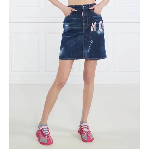 Dsquared2 Spódnica Icon Cracked ze sklepu Gomez Fashion Store w kategorii Spódnice - zdjęcie 184983801
