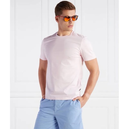 BOSS BLACK T-shirt Tessler | Slim Fit | mercerised ze sklepu Gomez Fashion Store w kategorii T-shirty męskie - zdjęcie 184983803