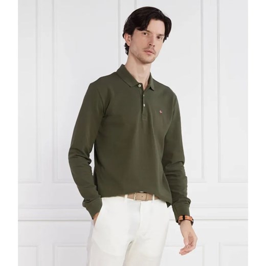 Napapijri Polo EALIS LS | Regular Fit ze sklepu Gomez Fashion Store w kategorii T-shirty męskie - zdjęcie 184983833