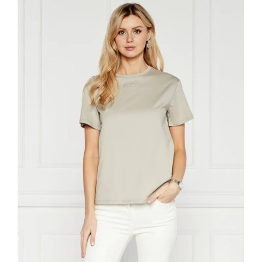 Calvin Klein T-shirt | Regular Fit ze sklepu Gomez Fashion Store w kategorii Bluzki damskie - zdjęcie 184983903