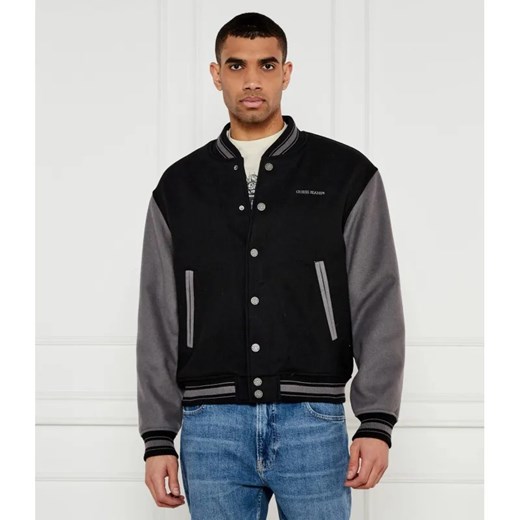 Guess Jeans Kurtka bomber | Regular Fit | z dodatkiem wełny ze sklepu Gomez Fashion Store w kategorii Kurtki męskie - zdjęcie 184983944