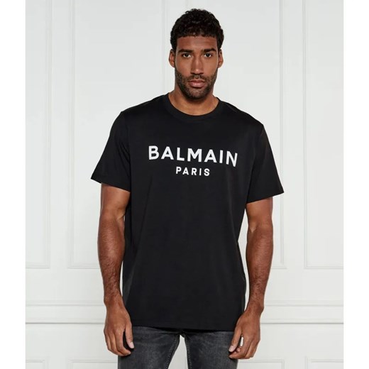 Balmain T-shirt | Regular Fit ze sklepu Gomez Fashion Store w kategorii T-shirty męskie - zdjęcie 184983964