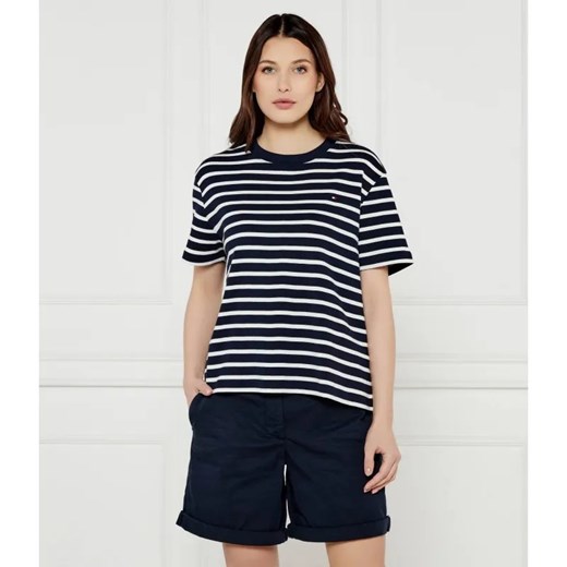 Tommy Hilfiger T-shirt MODERN CODY | Loose fit ze sklepu Gomez Fashion Store w kategorii Bluzki damskie - zdjęcie 184984003