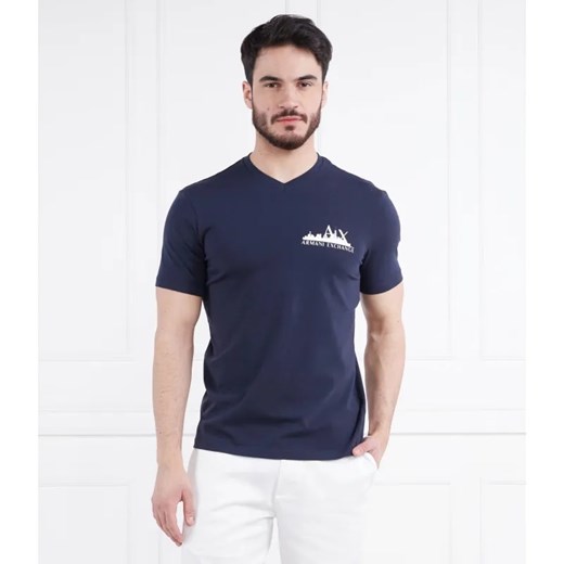 Armani Exchange T-shirt | Slim Fit ze sklepu Gomez Fashion Store w kategorii T-shirty męskie - zdjęcie 184984073