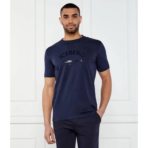 Iceberg T-shirt | Regular Fit ze sklepu Gomez Fashion Store w kategorii T-shirty męskie - zdjęcie 184984114