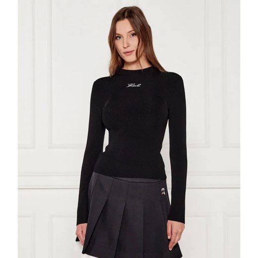 Karl Lagerfeld Bluzka | Slim Fit ze sklepu Gomez Fashion Store w kategorii Bluzki damskie - zdjęcie 184984173
