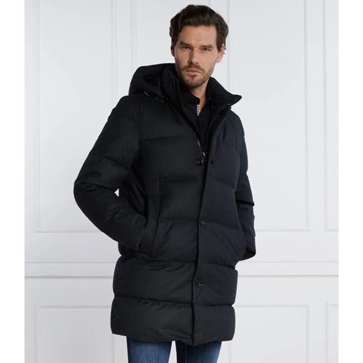 Woolrich Wełniana kurtka LUXE WOOL | Regular Fit | puchowa ze sklepu Gomez Fashion Store w kategorii Kurtki męskie - zdjęcie 184984382