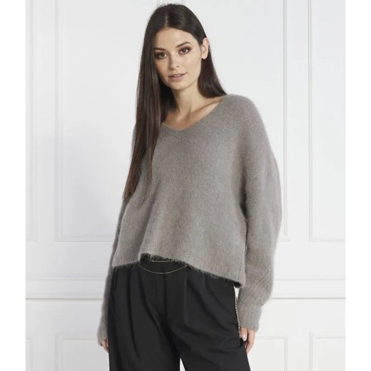 Marella Wełniany sweter AMEDEA | Loose fit Marella S okazyjna cena Gomez Fashion Store