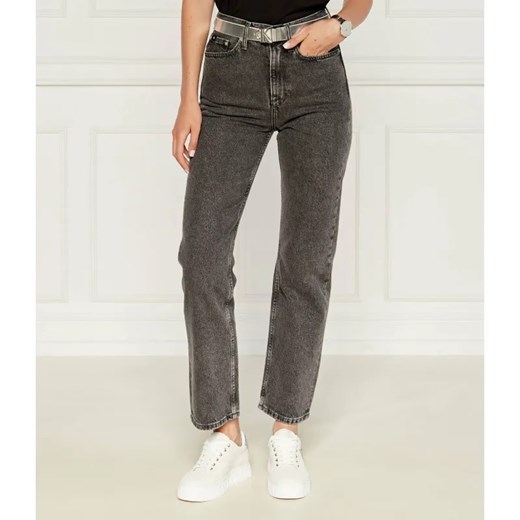 Calvin Klein Jeans Jeansy | Straight fit ze sklepu Gomez Fashion Store w kategorii Jeansy damskie - zdjęcie 184984563