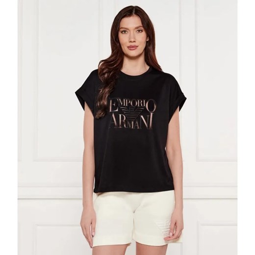 Emporio Armani T-shirt | Loose fit ze sklepu Gomez Fashion Store w kategorii Odzież plażowa - zdjęcie 184984652