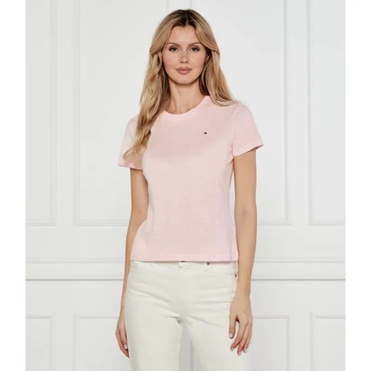 Tommy Hilfiger T-shirt | Slim Fit ze sklepu Gomez Fashion Store w kategorii Bluzki damskie - zdjęcie 184984710