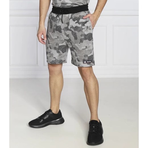 BOSS ORANGE Szorty BOSS x NBA Slam_Camo | Regular Fit ze sklepu Gomez Fashion Store w kategorii Spodenki męskie - zdjęcie 184984722