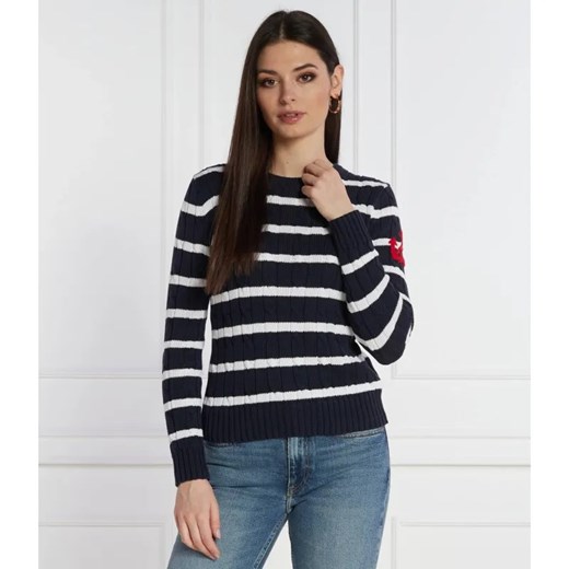 POLO RALPH LAUREN Sweter ANCHR STP | Regular Fit ze sklepu Gomez Fashion Store w kategorii Swetry damskie - zdjęcie 184984883