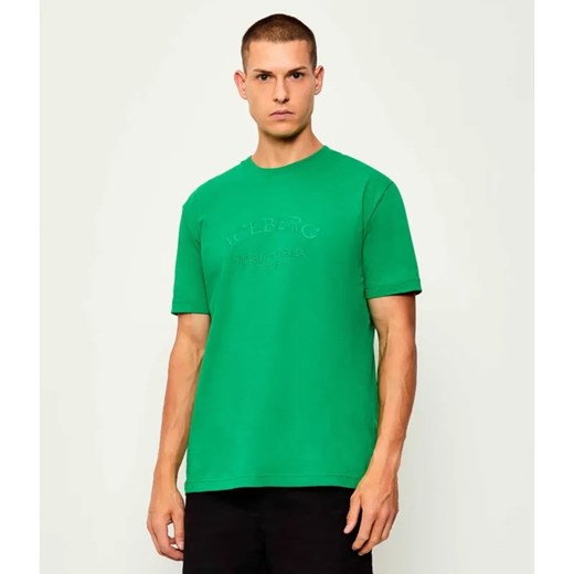 Iceberg T-shirt | Regular Fit ze sklepu Gomez Fashion Store w kategorii T-shirty męskie - zdjęcie 184984923