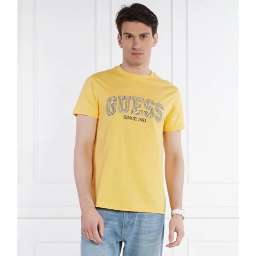 GUESS T-shirt | Regular Fit ze sklepu Gomez Fashion Store w kategorii T-shirty męskie - zdjęcie 184984943