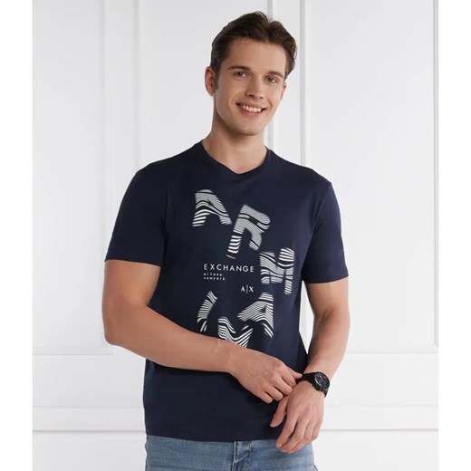 Armani Exchange T-shirt | Regular Fit ze sklepu Gomez Fashion Store w kategorii T-shirty męskie - zdjęcie 184985002