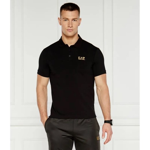EA7 Polo | Regular Fit ze sklepu Gomez Fashion Store w kategorii T-shirty męskie - zdjęcie 184985073