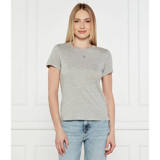 GUESS T-shirt | Longline Fit ze sklepu Gomez Fashion Store w kategorii Bluzki damskie - zdjęcie 184985080