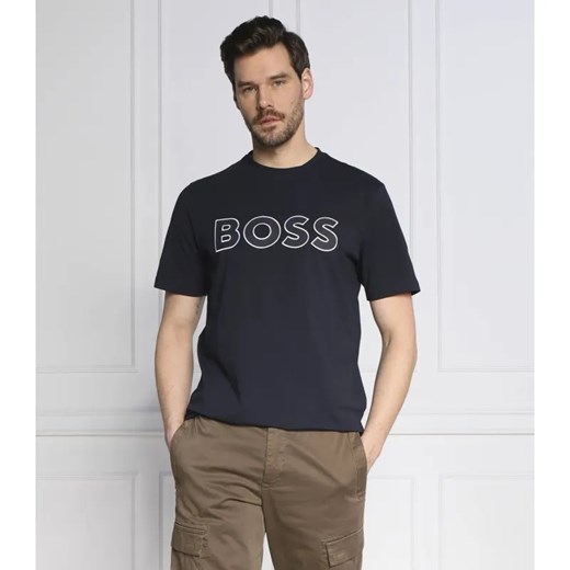 BOSS ORANGE T-shirt Telogox | Regular Fit ze sklepu Gomez Fashion Store w kategorii T-shirty męskie - zdjęcie 184985150