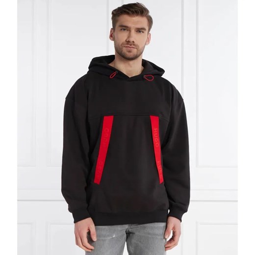 HUGO Bluza Dechnico | Oversize fit ze sklepu Gomez Fashion Store w kategorii Bluzy męskie - zdjęcie 184985264