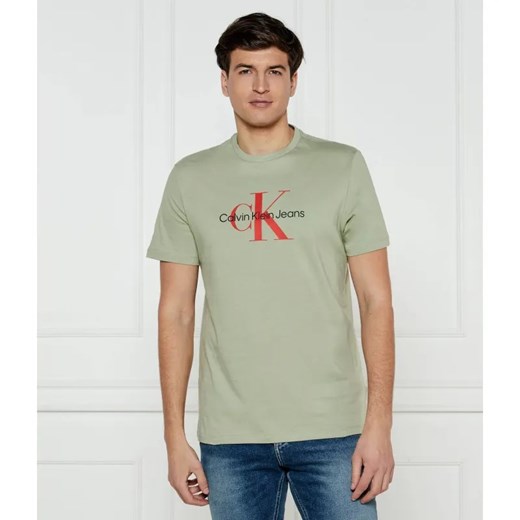 Calvin Klein Jeans T-shirt | Regular Fit ze sklepu Gomez Fashion Store w kategorii T-shirty męskie - zdjęcie 184985310