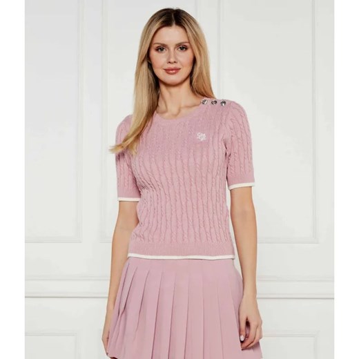 Liu Jo Sweter | Slim Fit ze sklepu Gomez Fashion Store w kategorii Swetry damskie - zdjęcie 184985370