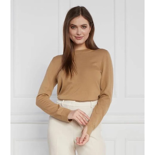 BOSS BLACK Wełniany sweter Feganasi | Regular Fit ze sklepu Gomez Fashion Store w kategorii Swetry damskie - zdjęcie 184985504
