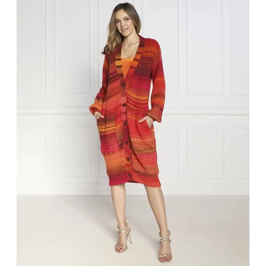 Patrizia Pepe Kardigan | Regular Fit | z dodatkiem wełny ze sklepu Gomez Fashion Store w kategorii Swetry damskie - zdjęcie 184985523