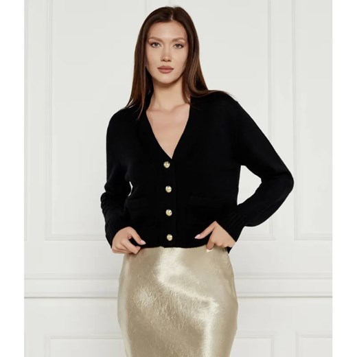 Joop! Wełniany kardigan | Regular Fit | z dodatkiem kaszmiru Joop! 40 okazja Gomez Fashion Store