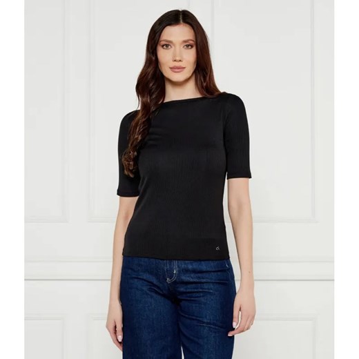 Calvin Klein Bluzka | Slim Fit ze sklepu Gomez Fashion Store w kategorii Bluzki damskie - zdjęcie 184985544