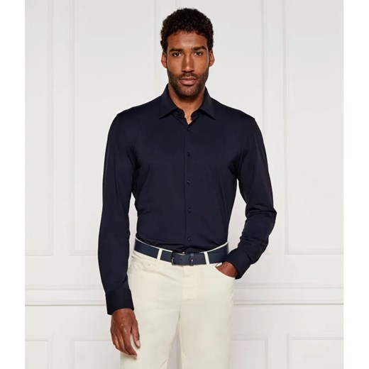 BOSS BLACK Koszula P-HANK-kent-C1-222 | Slim Fit ze sklepu Gomez Fashion Store w kategorii Koszule męskie - zdjęcie 184985561