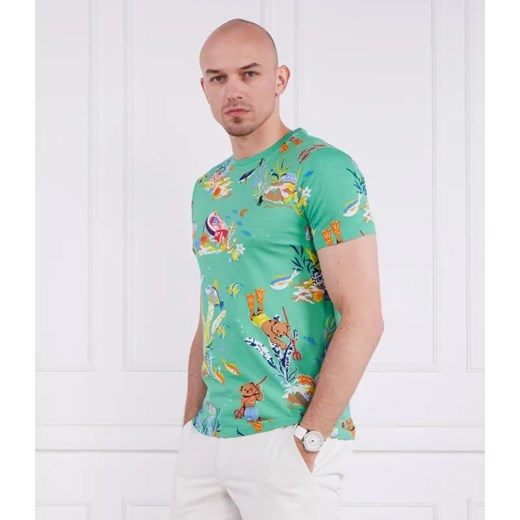 POLO RALPH LAUREN T-shirt | Custom slim fit ze sklepu Gomez Fashion Store w kategorii T-shirty męskie - zdjęcie 184985622