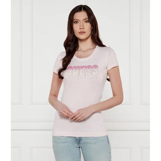GUESS T-shirt | Slim Fit ze sklepu Gomez Fashion Store w kategorii Bluzki damskie - zdjęcie 184985651