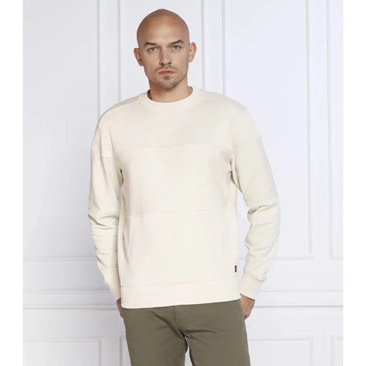 BOSS ORANGE Bluza W_Patchcrew | Regular Fit ze sklepu Gomez Fashion Store w kategorii Bluzy męskie - zdjęcie 184985670