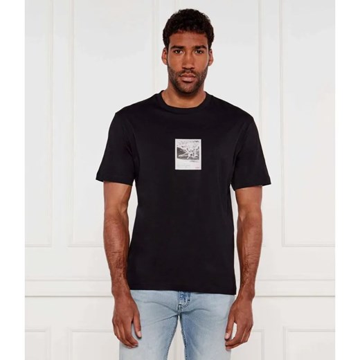 HUGO T-shirt Darthy | Relaxed fit ze sklepu Gomez Fashion Store w kategorii T-shirty męskie - zdjęcie 184985732