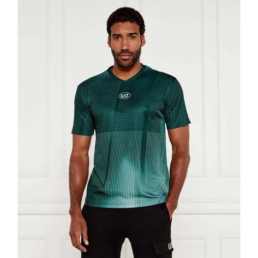 EA7 T-shirt | Slim Fit ze sklepu Gomez Fashion Store w kategorii T-shirty męskie - zdjęcie 184985792