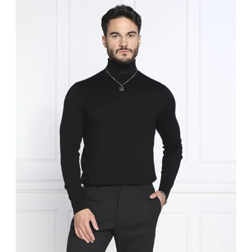 Karl Lagerfeld Wełniany golf | Regular Fit ze sklepu Gomez Fashion Store w kategorii Swetry męskie - zdjęcie 184985832