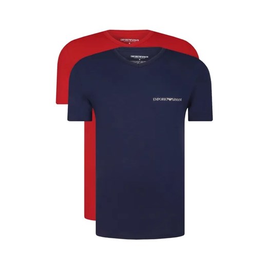 Emporio Armani T-shirt 2-pack | Slim Fit ze sklepu Gomez Fashion Store w kategorii T-shirty męskie - zdjęcie 184985844