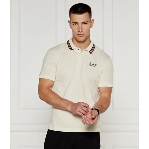 EA7 Polo | Regular Fit ze sklepu Gomez Fashion Store w kategorii T-shirty męskie - zdjęcie 184985943