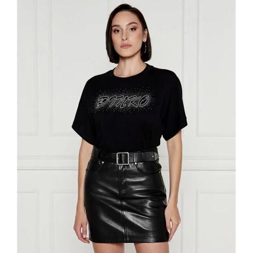Pinko T-shirt | Loose fit ze sklepu Gomez Fashion Store w kategorii Bluzki damskie - zdjęcie 184986081