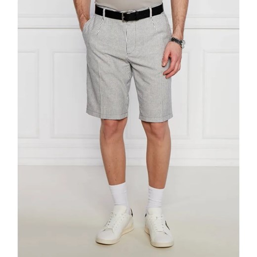 Joop! Jeans Szorty Ruby | Regular Fit | z dodatkiem lnu ze sklepu Gomez Fashion Store w kategorii Spodenki męskie - zdjęcie 184986082