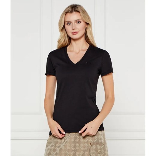 Armani Exchange T-shirt | Regular Fit ze sklepu Gomez Fashion Store w kategorii Bluzki damskie - zdjęcie 184986204