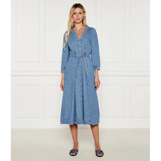 Ba&sh Jeansowa sukienka LIA ze sklepu Gomez Fashion Store w kategorii Sukienki - zdjęcie 184986294