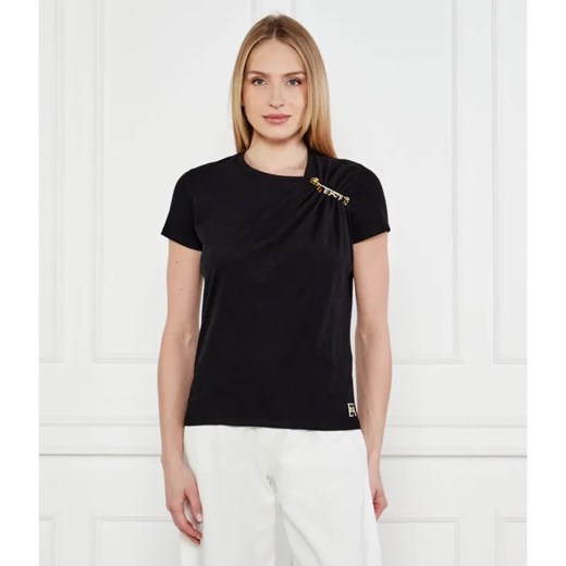 Elisabetta Franchi T-shirt | Slim Fit ze sklepu Gomez Fashion Store w kategorii Bluzki damskie - zdjęcie 184986380