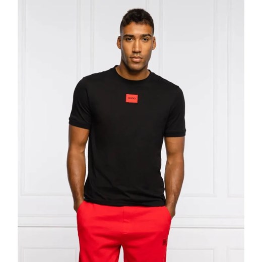 HUGO T-shirt Diragolino212 | Regular Fit ze sklepu Gomez Fashion Store w kategorii T-shirty męskie - zdjęcie 184986480
