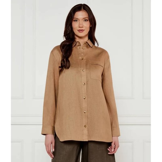MM Lniana koszula NOEL | Loose fit ze sklepu Gomez Fashion Store w kategorii Koszule damskie - zdjęcie 184986572